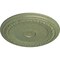 Ekena Millwork Carlsbad Ceiling Medallion (Fits Canopies up to 5 1/2"), 31 1/8"OD x 1 1/2"P, Cloud Burst Crackle CM31CACBC - alternate 4